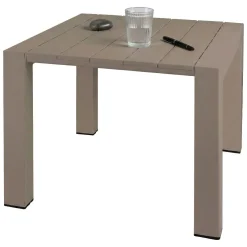 Tavolo da giardino 6 posti 90x98cm tortora - Malang