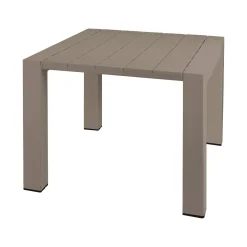 Tavolo da giardino 6 posti 90x98cm tortora - Malang