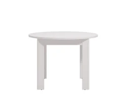Tavoli Fissi > Dmora Tavolo Fisso 6 Posti Forma Ovale 180x89.5x75h cm, Peso Supportato 70 kg - Monterano Bianco