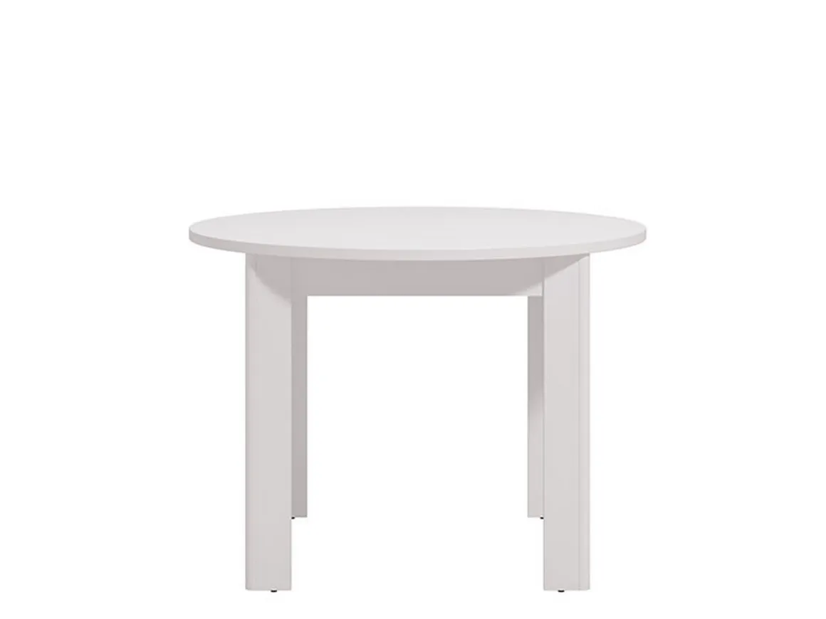 Tavoli Fissi > Dmora Tavolo Fisso 6 Posti Forma Ovale 180x89.5x75h cm, Peso Supportato 70 kg - Monterano Bianco