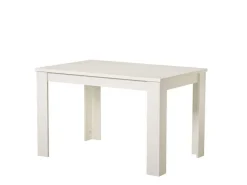 Tavoli Fissi > Dmora Tavolo Fisso 6 Posti Forma Rettangolare 145x88x75h cm, Peso Supportato 120 kg - Viverone Bianco