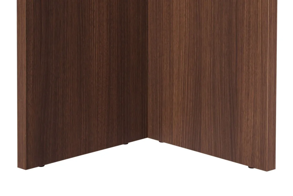 Tavoli Fissi > Dmora Tavolo Fisso 6 Posti Forma Rettangolare 110x72x75h cm, Peso Supportato 120 kg - Fosciana Marrone Noce