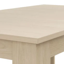 Tavolo Fisso Marrone Rovere 8 Posti Forma Rettangolare 160x90x77h cm, Sfumatura Colore Struttura Rovere - Rifred