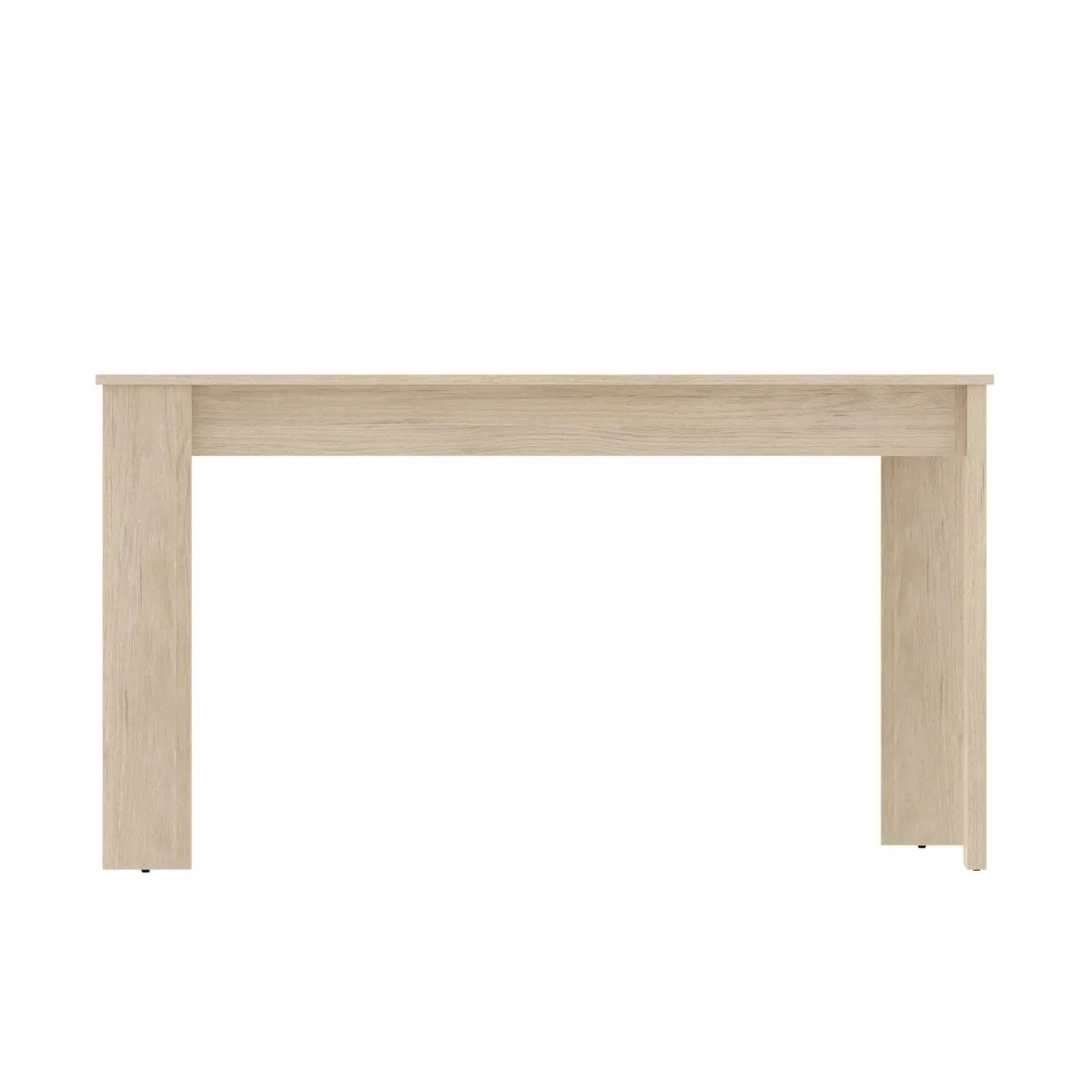 Tavoli Fissi|Cucina > Dmora Tavolo legno chiaro rettangolare 6 posti 138x81cm - Alois Marrone Rovere