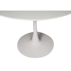 Tavolo rotondo minimal 4 posti bianco 100x100cm - Anubis