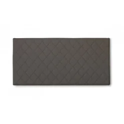 Letti Piazza E Mezza|Letti Piazza E Mezza > Dmora Testiera letto Acca, Cm 130x60, Tortora Grigio