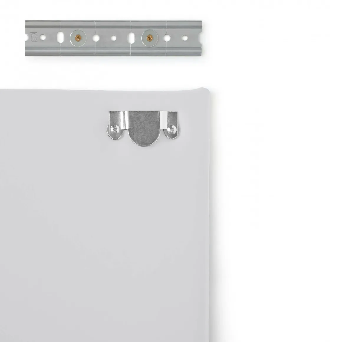 Testiera letto Arak, Cm 90x60, Bianco