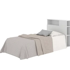 Testiere > Dmora Testiera Letto Singolo 23.4x99 cm, - Haitang Bianco