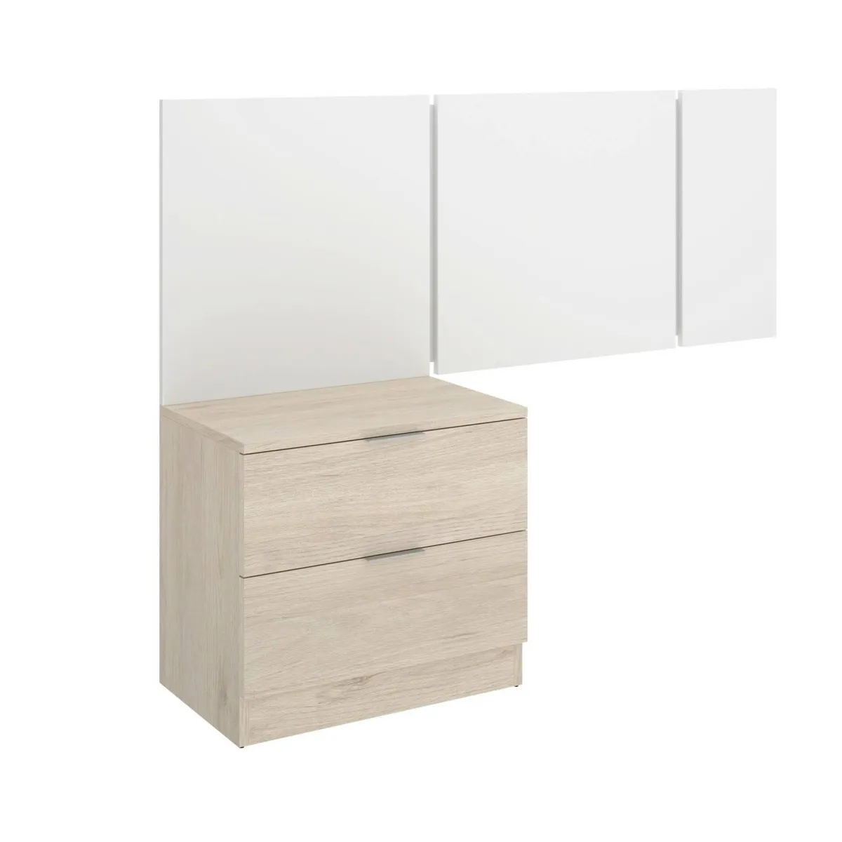 Testiere > Dmora Testiera Letto Marrone Marrone Rovere Matrimoniale Colore Struttura Marrone 157x34.2 cm, Sfumatura Colore Struttura Rovere - Chanhom Marrone, Marrone Rovere