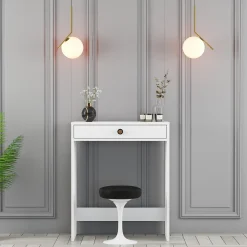 Toeletta con Specchio e Cassetto