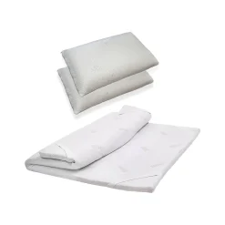 Topper matrimoniale Alcatron, 100% Made in Italy, 160x190xh5 cm