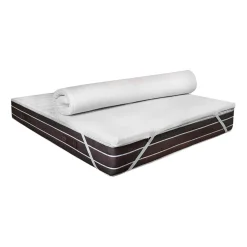 Topper piazza e mezza Astracan, 100% Made in Italy, 120x190xh5 cm