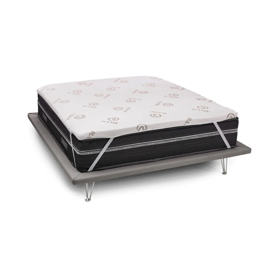 Topper singolo Ando, Anti acaro e Anallergico, Cm 80x190h5