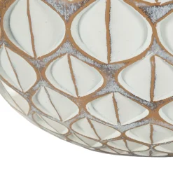 Oggettistica > Dmora Vaso Beige Bianco Crema Colore Struttura Bianco Diametro 8 cm, Sfumatura Colore Struttura Crema - Barati Bianco Crema, Beige