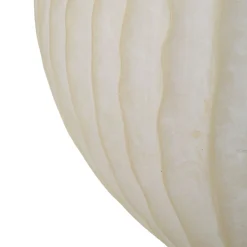 Vaso Bianco Crema Texture Irregolare Diametro 9.5 cm, Sfumatura Colore Struttura Crema - Famimiso
