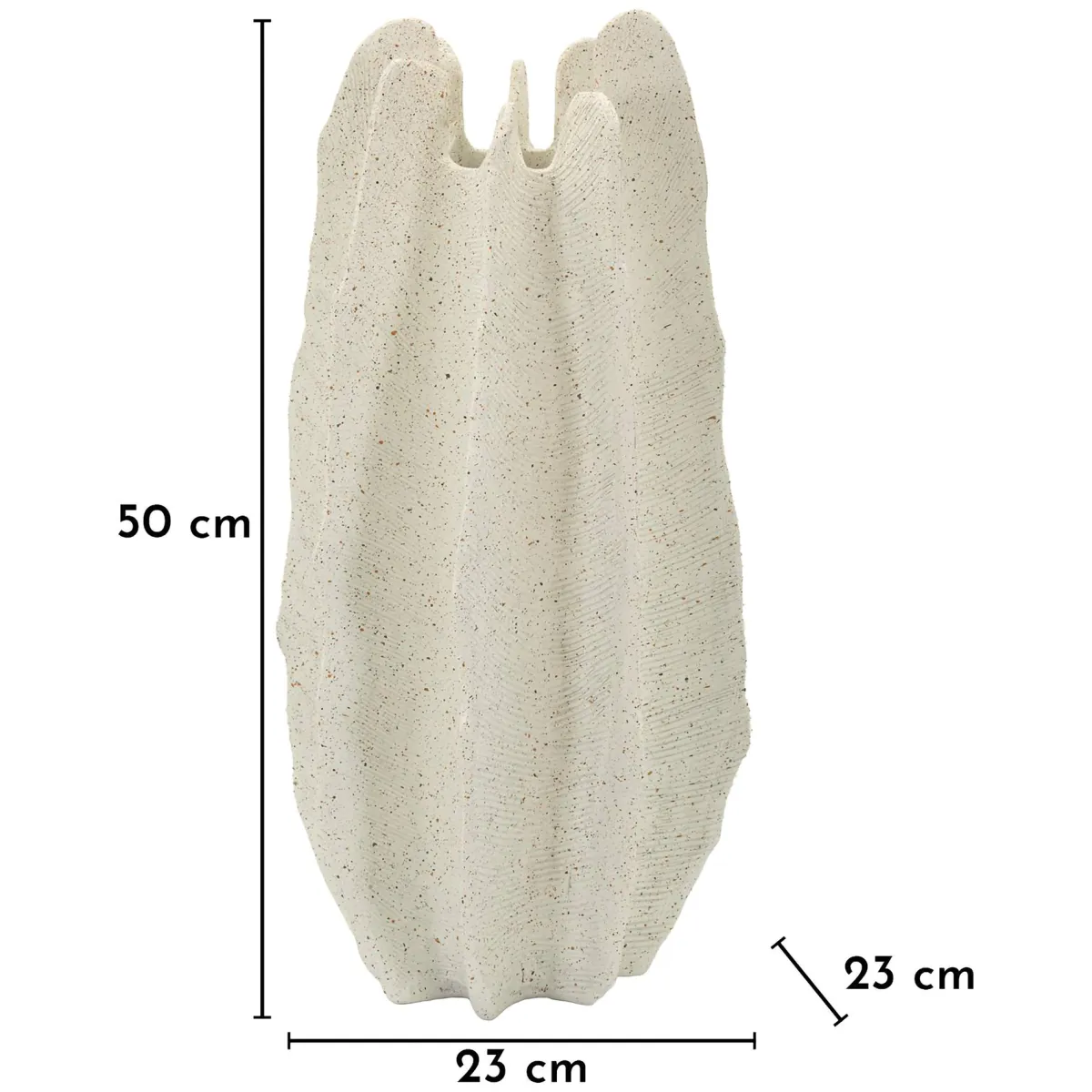 Oggettistica > Dmora Vaso Effetto Marmo Diametro 8.5 cm, Sfumatura Colore Struttura Marmo - Dasibase Bianco Marmo