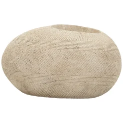 Vaso Bianco Marmo Finitura Effetto Marmo Sfumatura Colore Struttura Marmo, - Gagameha