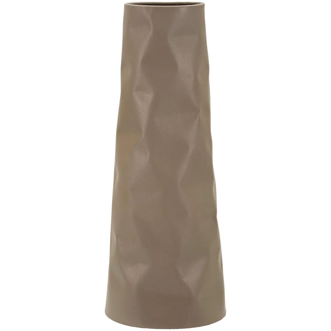 Vaso Marrone Bronzo Finitura Effetto Materico Sfumatura Colore Struttura Bronzo, - Fasa