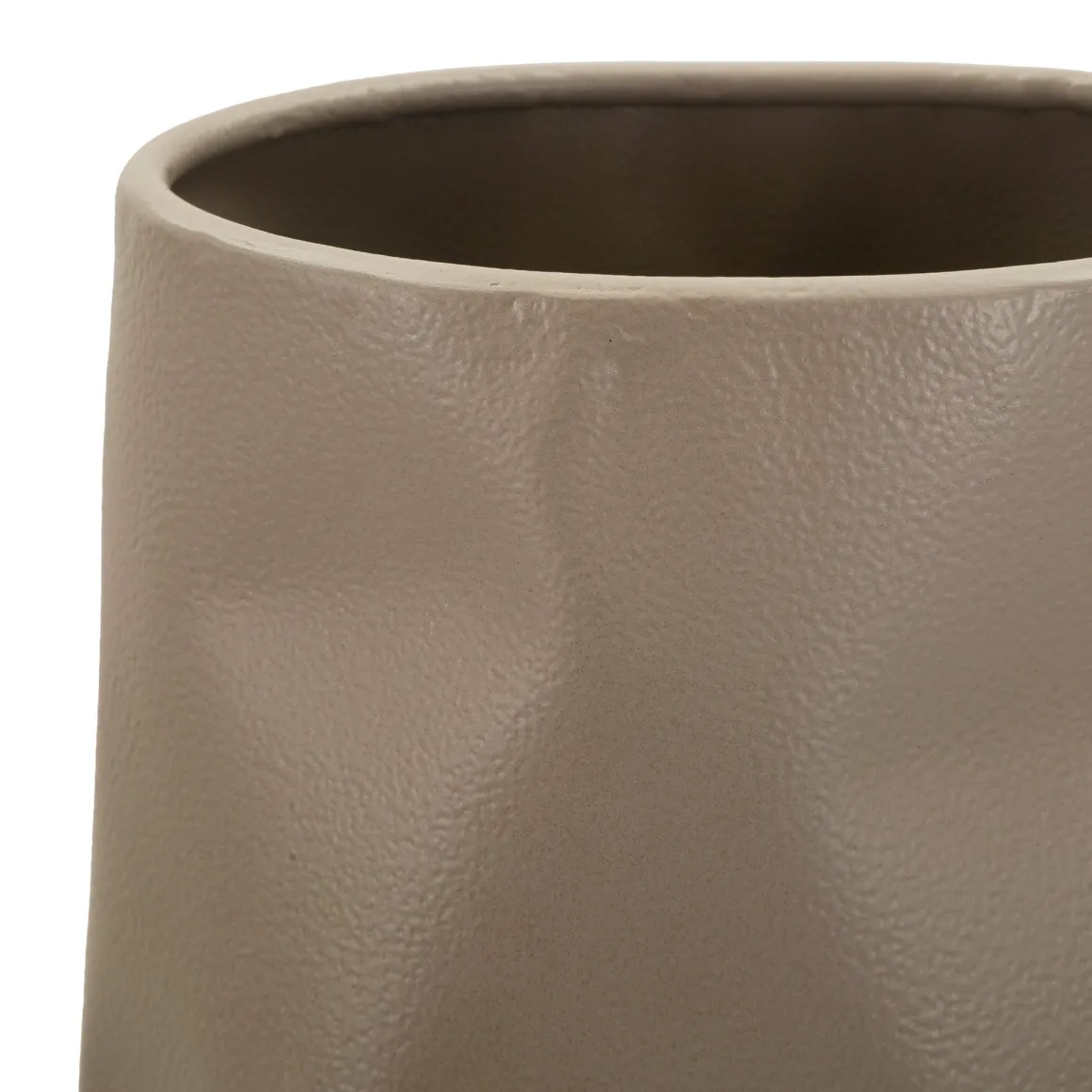Vaso Marrone Bronzo Finitura Effetto Materico Sfumatura Colore Struttura Bronzo, - Fasa