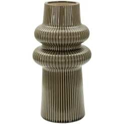 Vaso Marrone Nero Colore Struttura Nero Diametro 8 cm, - Gagarosa