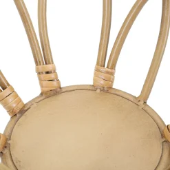 Oggettistica > Dmora Vaso Portavaso Finiture in Rattan Materiale Struttura in Plastica, Sfumatura Colore Struttura Rovere - Damonono Marrone Rovere