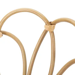 Oggettistica > Dmora Vaso Portavaso Finiture in Rattan Materiale Struttura in Plastica, Sfumatura Colore Struttura Rovere - Damonono Marrone Rovere