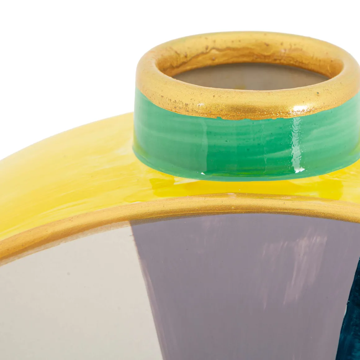 Vaso Multicolore Disegno Moderno Diametro 5 cm, - Basemo