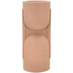 Vaso Rosa Design Futurista, - Fatomi