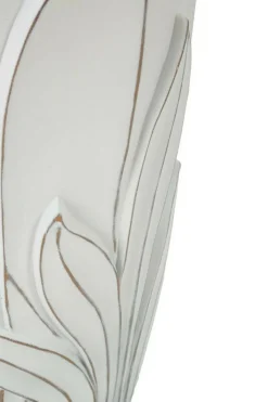 Oggettistica|Vasi > Dmora Vaso Tramigna, 29x29 h48 cm, Bianco