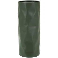 Oggettistica > Dmora Vaso Finitura Effetto Materico, - Fasani Verde