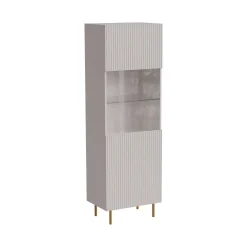 Vetrina Raccuja, 60x42 h183 cm, Beige