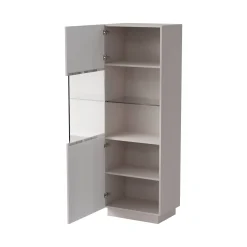 Vetrina Vado, 60x40 h178 cm, Beige