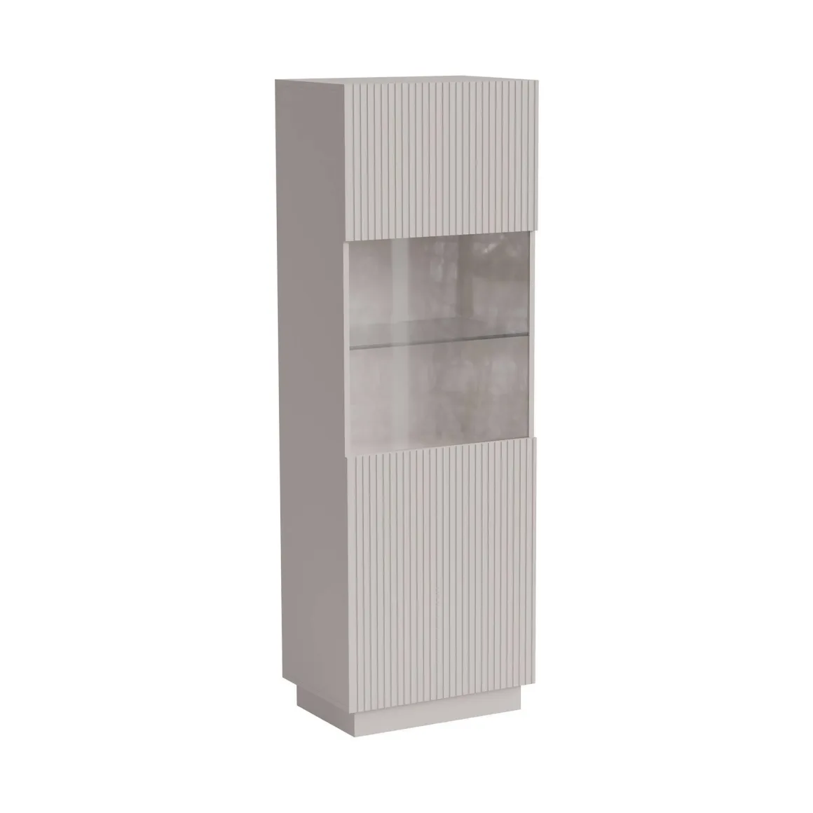 Vetrina Vado, 60x40 h178 cm, Beige